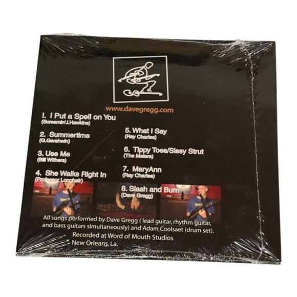 Dave Gregg CD Self-Titled Album New Orleans Blues Jazz Funk Rock Sealed New - Picture 2 of 7